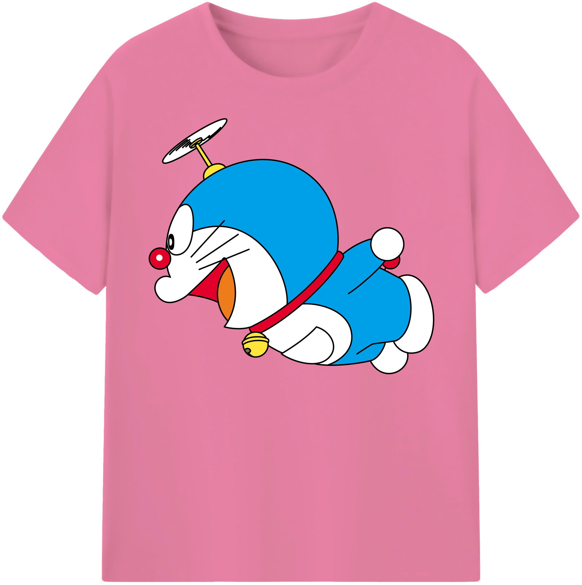 （画像用） ドラえもん Doraemon 綿100％半袖Tシャツ（フロントプリント）
